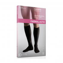 Farmalastic calcetin compresion Fuerte talla extra grande color negro