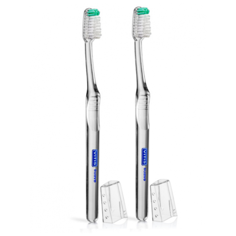 Vitis cepillo dental access suave duplo