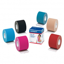 Venda kinesio leukotape k beige 5 x 5 cm ref:72978 – 11 1 ud