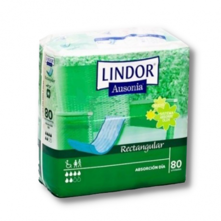 Ausonia lindor rectangular dia 80 unidades