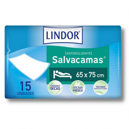 Lindor salvacamas 65 x 75 cm 15 uds