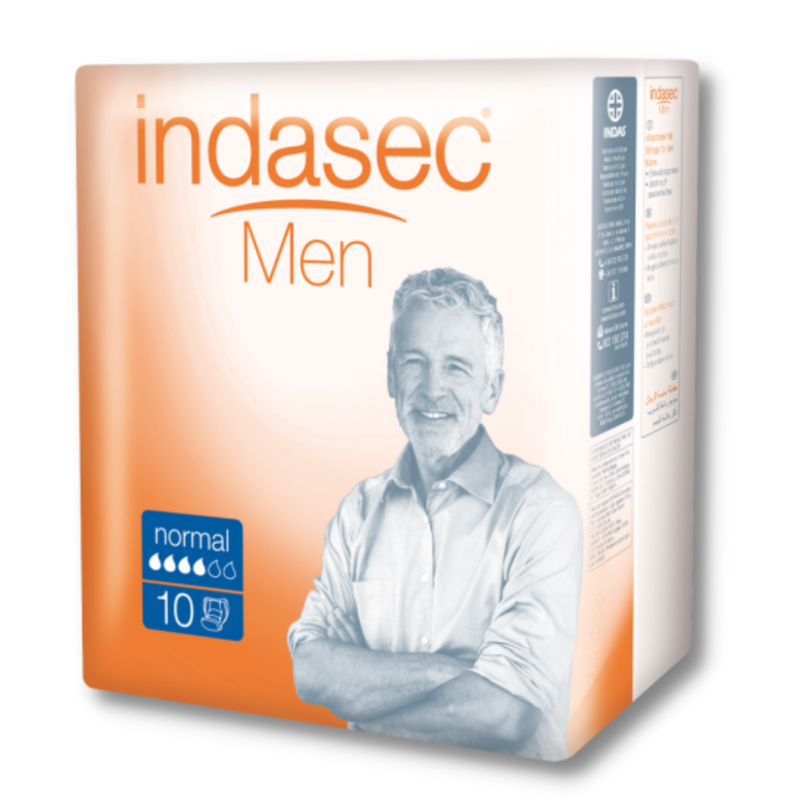 Indasec Men normal 10 uds