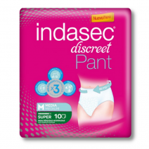 Indasec pant super talla M 10 uds