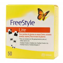 Freestyle lite 50 tiras reactivas