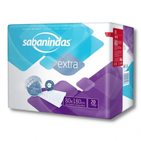 Sabanindas ajustables 80x180 20 uds