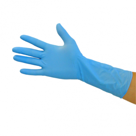 Guante nitrilo n/esteril s/polvo aachenplus t-xl ref:gnn.004.10-ly caja 100 uds