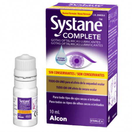 Systane complete 10 ml sin conservantes