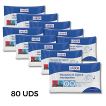 Molicare skin manoplas Hartmann 80 uds