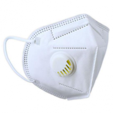 Mascarilla ffp3 c/valvula caja 5 uds mfvr002g radex