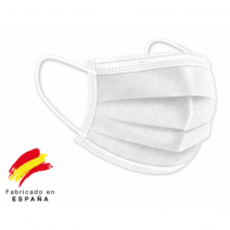 Mascarillas quirurgicas radex tipo iir blanca bolsa de 10 uds