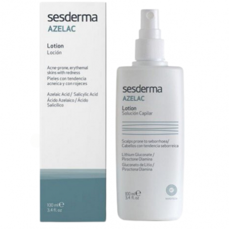 Sesderma azelac loción para cara, cuero cabelludo y cuerpo 100 ml