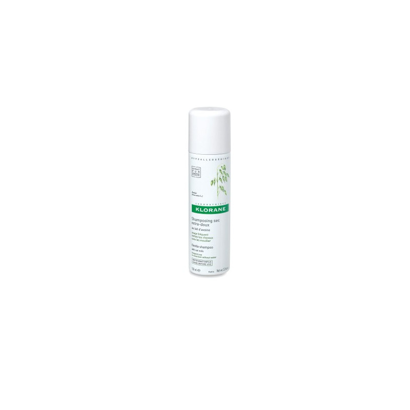 KLORANE CHAMPU SECO AVENA CICLODEXTRINAS 150 ML SPRAY