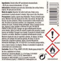 Alcohol 96º 250ml Lisubel 1 ud