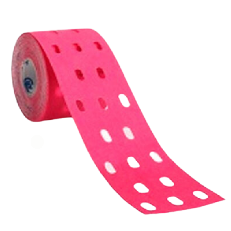 Cure tape punch rosa 5 cm x 5 m caja 1 unidad