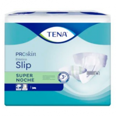 Tena anatomico elasticos slip super noche talla grande 80 unidades