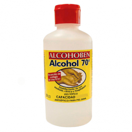 Alcohol 70º 500ml Alcohoben 1 ud