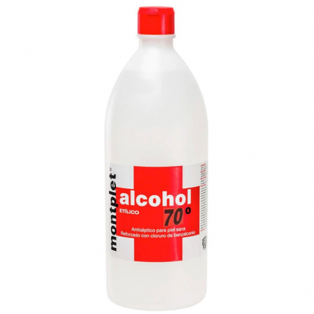 Alcohol 70º montplet 1000 ml 1 ud