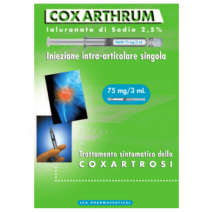 Coxarthrum jeringa precargada hialuronato sódico 2,5 %