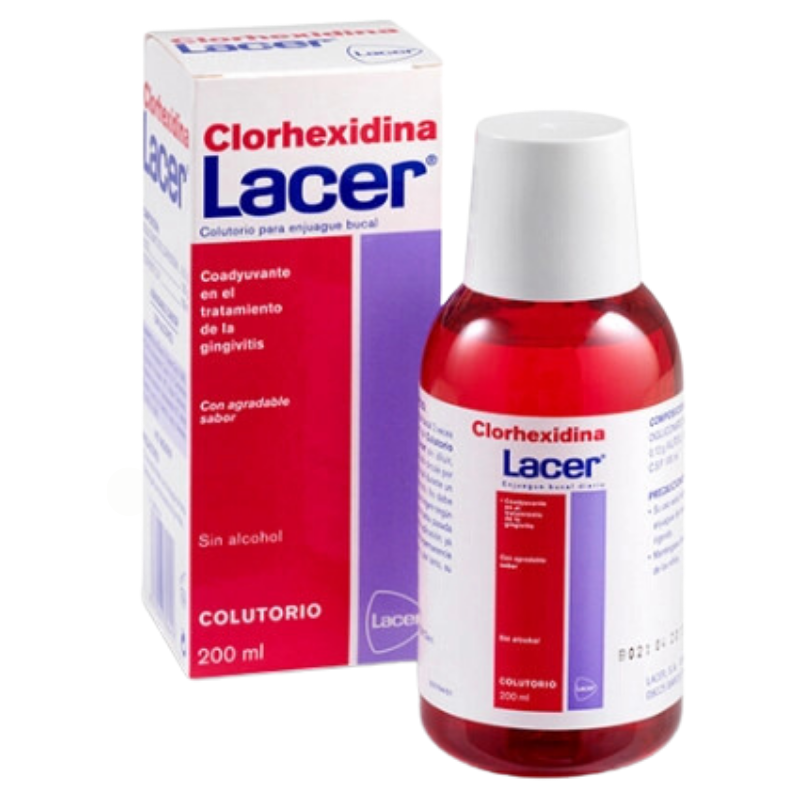 Lacer colutorio clorhexidina 200 ml