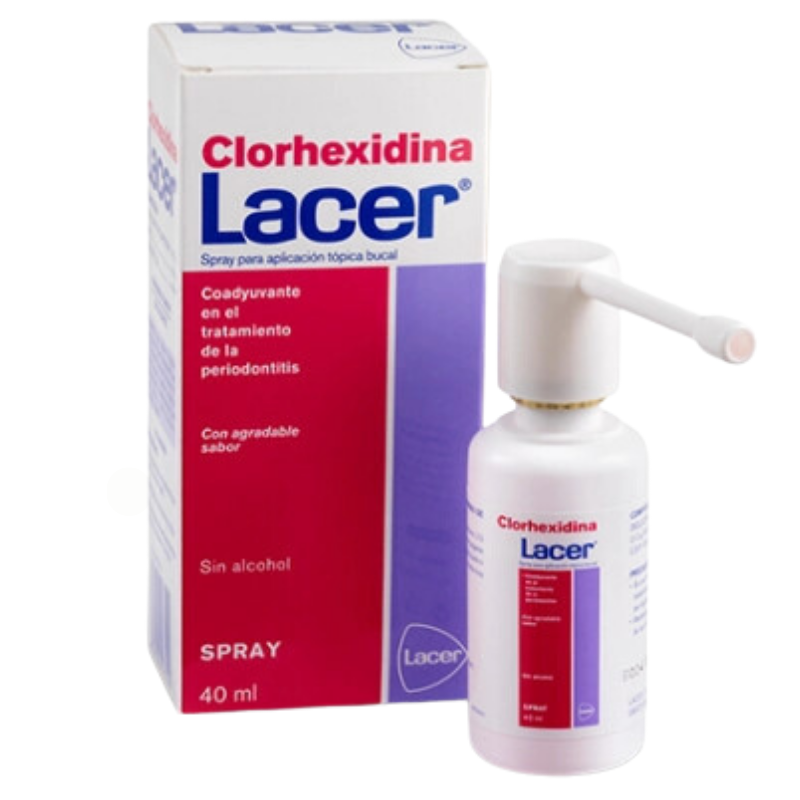 Lacer colutorio clorhexidina 40 ml spray