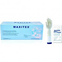 Guantes de Látex Maxitex con polvo Talla 7,5 caja 50 pares