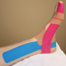 Cinta kinesiológica azul kinesiotape 5m x 5cm 6 uds