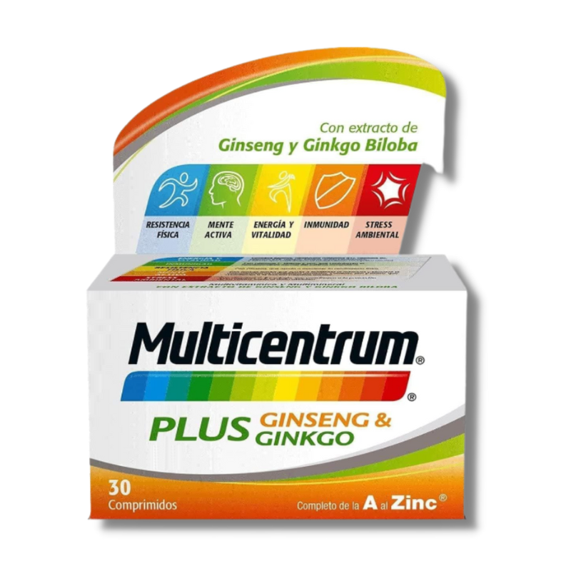 Multicentrum plus 30 comprimidos