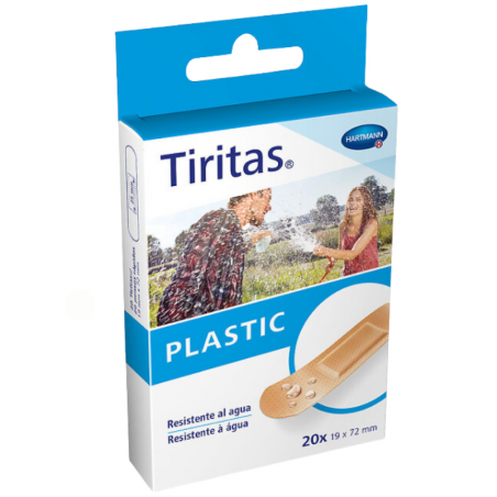 Tiritas plastic 72x19 mm 20 uds