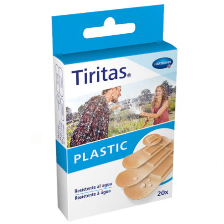 Tiritas plastic surtido 20 uds