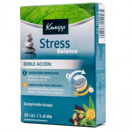 Kneipp stress balance 15 tabletas