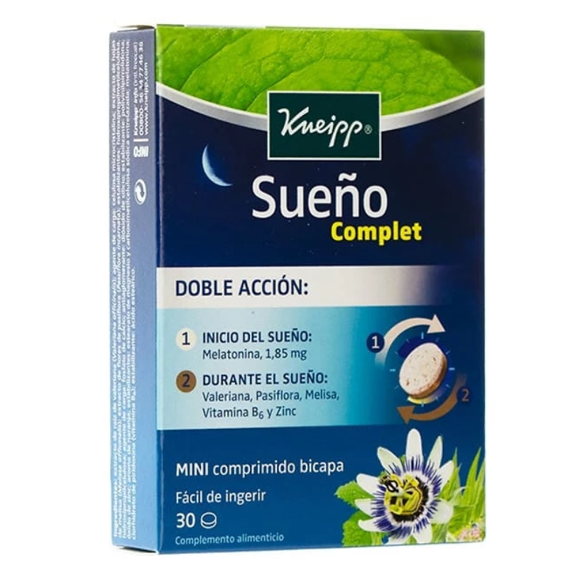 Kneipp sueño complet 30 comprimidos