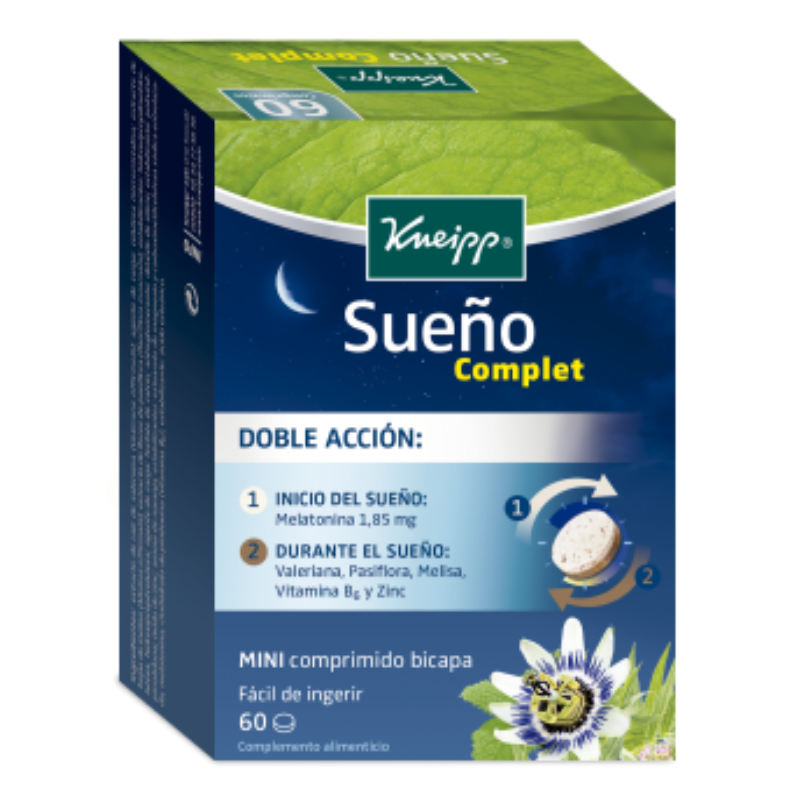 Kneipp sueño complet 60 comprimidos