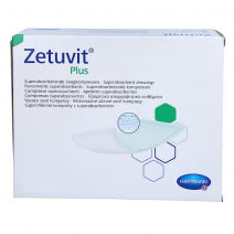 Aposito zetuvit plus silicona 10x20 cm ref: 4131160 caja 10 uds