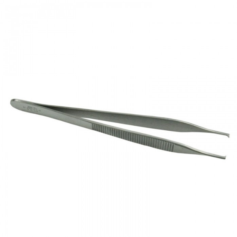 Pinza disección c/dientes 14cm recta ref:9910634 1 ud