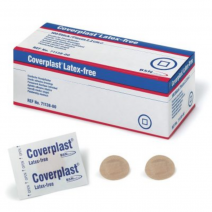 Tiritas coverplast redondas caja 100 ud