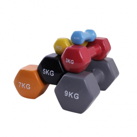 Mancuernas vinilo kinefis 2 kg ref:mvc002