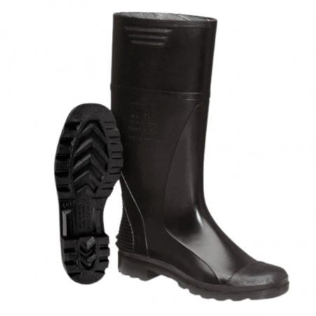 Bota agua panter monocolor negra alta t-43 ref:1066 1 par