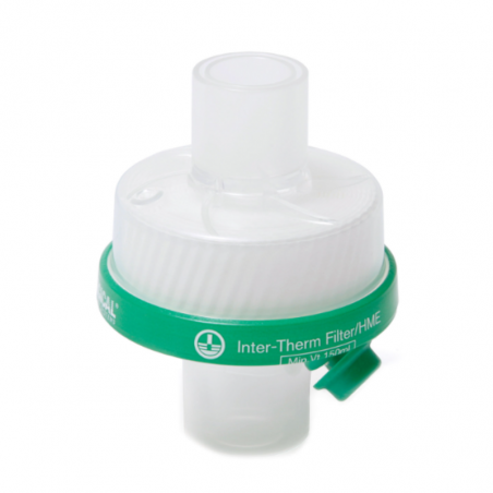 Filtro humificador bacteriano/virico hidro-guard mini ref:i1745 caja 40 uds