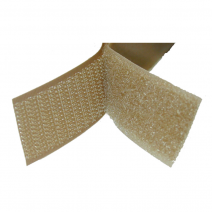 Cinta velcro hembra elastica 25mmx25m beige ref:35439l 1 ud