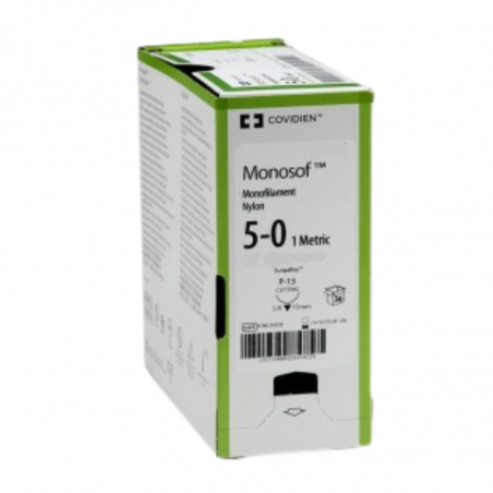 Sutura monosof black 9-0 mv1354 ref:n2546 caja 12 uds