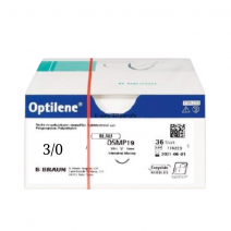Sutura optilene 3/0 ds24 ref:c3090435 caja 36 uds