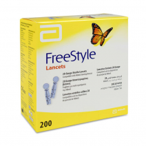 Freestyle lancetas Glucómetro 200uds calibre