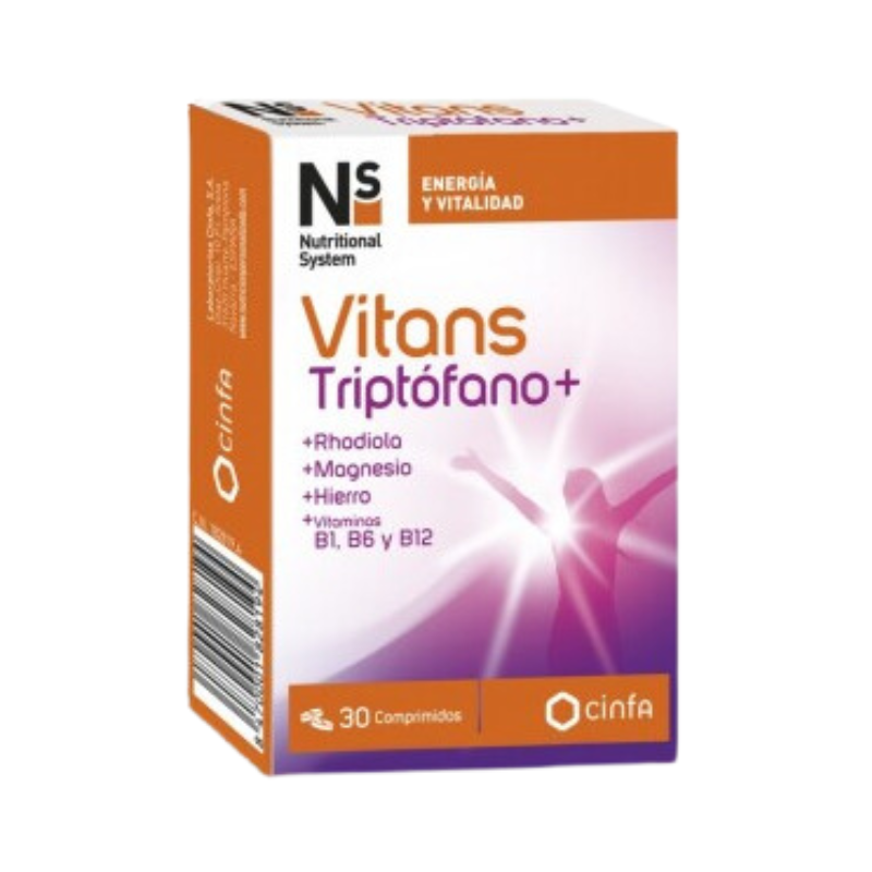 Ns vitans triptofano+ neo 30 comprimidos