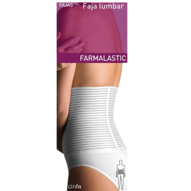 Farmalastic faja lumbar reforzada velcro t4