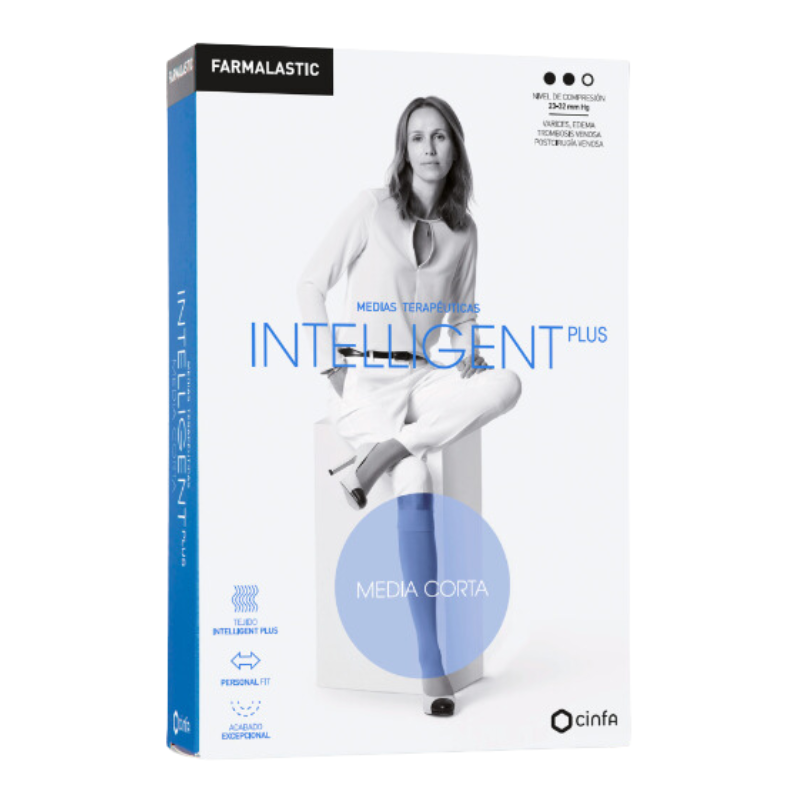 Farmalastic novum media corta (a-d) intelligent plus talla 5 marino