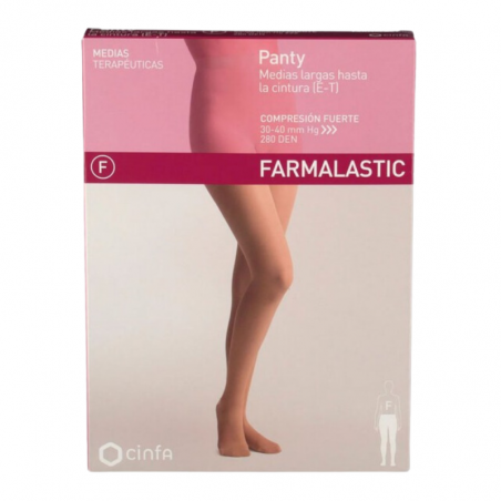 Farmalastic panty compresión fuerte talla reina plus