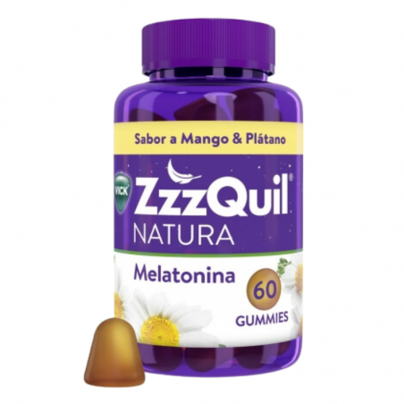 Zzzquil melatonina mango 60 gummies