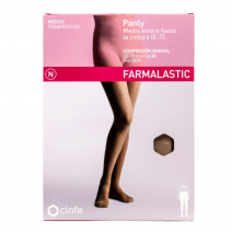 Farmalastic panty compresión normal 140 beige pequeña