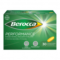 Berocca Performance Vitaminas Rendimiento 30 Comprimidos