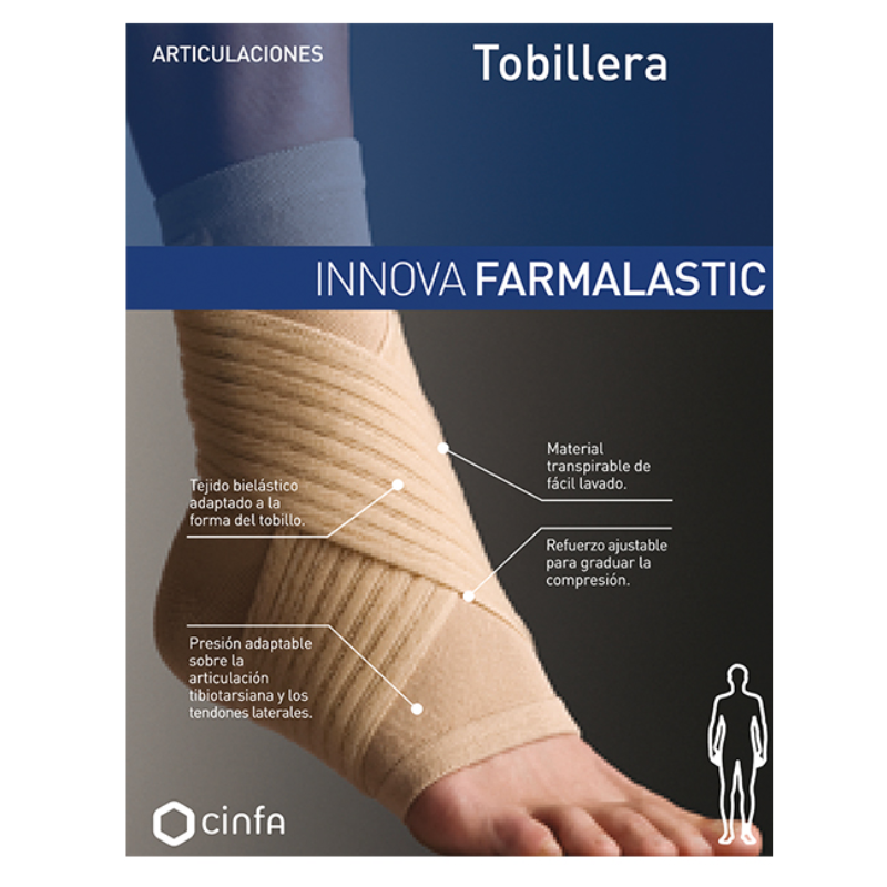 Farmalastic tobillera extra grande1 ud